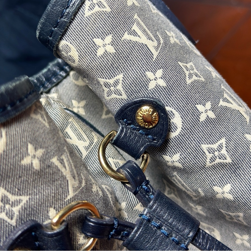 AUTHENTIC Louis Vuitton Monogram Idylle Neverfull MM Encre. - Picture 17 of 17